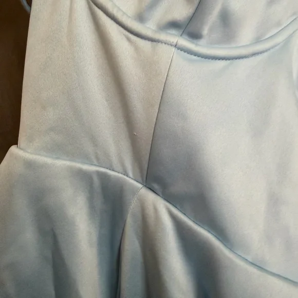 House of CB Mademoiselle Cinderella Blue Tulle Midi Dress Large - Picture 9 of 9